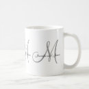 Search for monogrammed wedding mugs Bridal shower