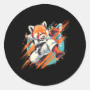 Search for red belt stickers Side kick