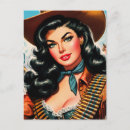 Search for sheriffs postcards Cowgirl