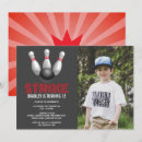 Search for bowling ball birthday invitations Sports
