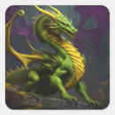 Search for green dragons stickers Yellow