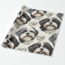 Search for shih tzu wrapping paper Adorable