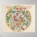 Search for vintage maps posters Astrology