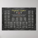 Search for chalkboard wedding seating charts Black and white