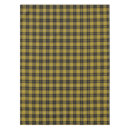 Search for yellow and black tablecloths Scottish
