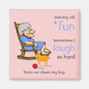 Search for old age magnets Humour