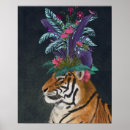 Search for tiger wall posters Flowers