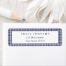 Search for houndstooth return address labels Elegant