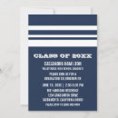 Search for blue and white graduation invitations Classic