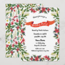 Search for whimsical christmas invitations Holly