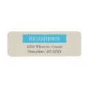 Search for curve return address labels Modern
