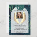 Search for angel wings invitations Celebration of life