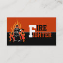 Search for firemen business cards Flames