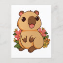 Search for capybara postcards Cute