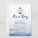 Search for nautical baby shower invitations Sea