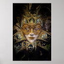 Search for venice carnival posters Black