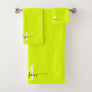 Search for chartreuse bath towels Yellow