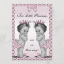 Search for vintage twin baby shower invitations Mother to be