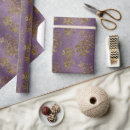 Search for purple and gold christmas wrapping paper Elegant