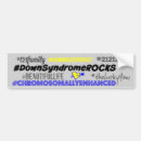 Search for down bumper stickers Syndrome