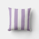 Search for lilac and white cushions Stripes