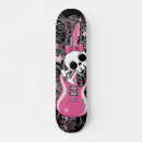 Search for pink skull skateboards Girly