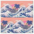 Search for japanese waves fabric Hokusai