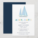 Search for ahoy baby shower invitations Boat