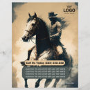 Search for events flyers Horses