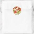 Search for vintage poppies stickers Floral