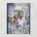 Search for gold snowflake save the dates White