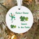 Search for irish dancing christmas tree decorations Shamrock