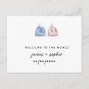 Search for twin boys postcards Welcome to the world
