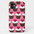 Search for cute food patterns iphone cases Cupcakes