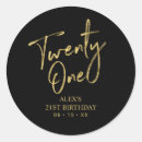 Search for 20 stickers 21st birthday