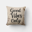 Search for good vibes only cushions Uplifting