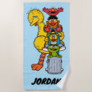 Search for big bird beach towels Oscar