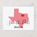 Search for texas map invitations Heart