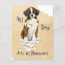 Search for homework postcards Dog