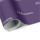 Search for for violet wrapping paper Birthday
