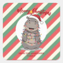 Search for cute hippo stickers Safari