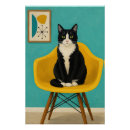 Search for tuxedo cat posters Black white cat