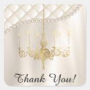 Search for chandelier wedding stickers Thank you