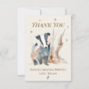 Search for badger cards Woodland animals