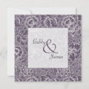 Search for aubergine wedding invitations Purple