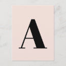 Search for cute alphabet postcards Modern