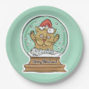 Search for funny christmas paper plates Cute