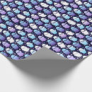 Search for ghosts wrapping paper Purple