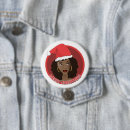 Search for black santa claus badges Merry christmas