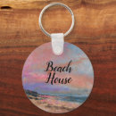 Search for beach house round key rings Vacation